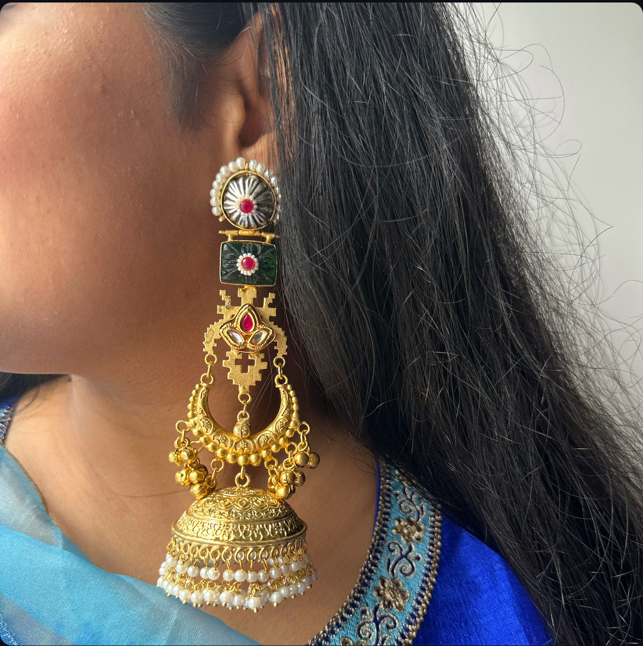 Festive Statement Jhumka